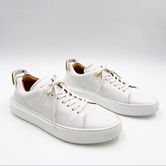 Buscemi | Shoes | Buscemi Uno Low Top Lace Up White Leather